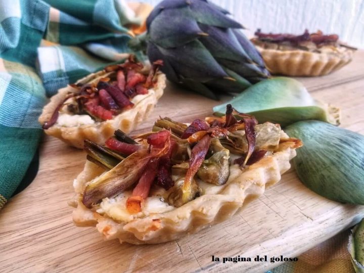 Tartellette Salate Ai Carciofi E Speck Torta Salata Monoporzione La