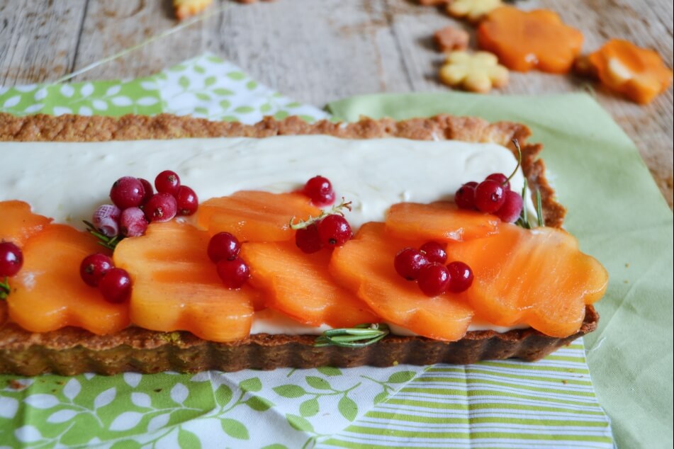 Crostata con ganache al cioccolato bianco - torta con i ...