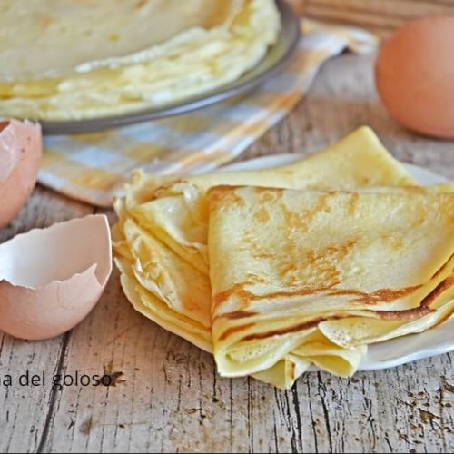 Ricetta Perfetta Per Crêpes Dolci E Salate - Ricetta Base Per Le Crêpes ...