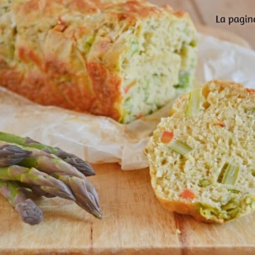 Plumcake Agli Asparagi E Provola Plumcake Alle Verdure La Pagina Del Goloso