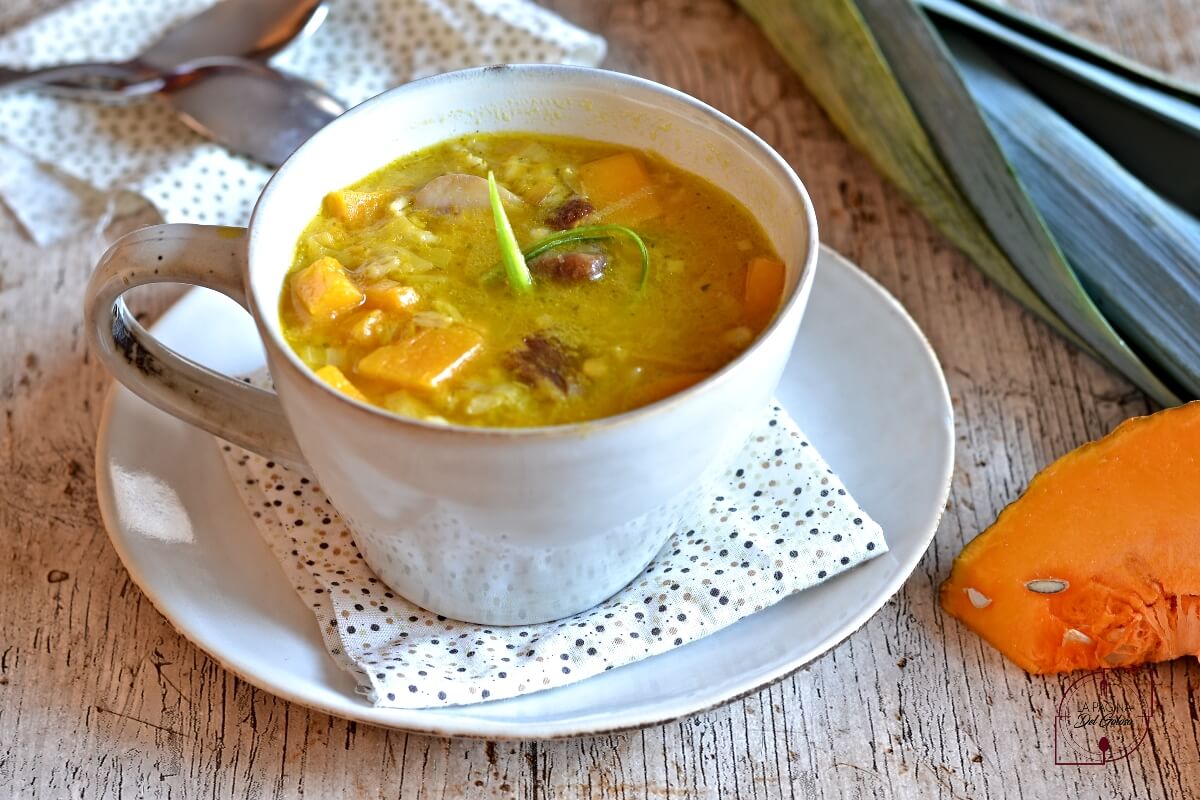 Zuppa Di Farro Con Zucca E Funghi Zuppa Di Farro Senza Patate